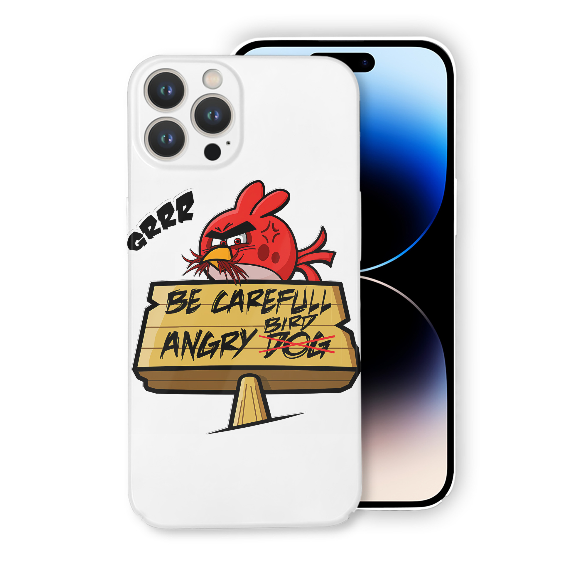 （画像用） Angry Birds アングリーバード 【iPhone 14シリーズ対応】ハードケース